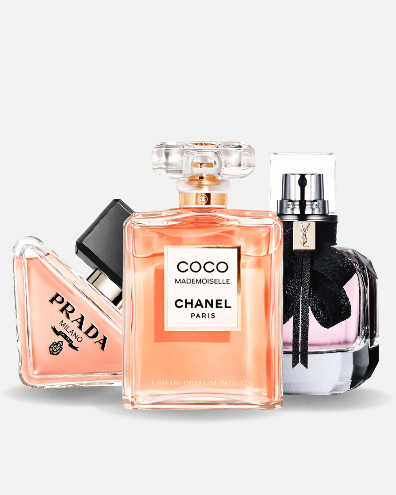 Combo di 3 profumi Prada Prada PARADOXE, COCO MADEMOISELLE, MON PARIS 100ml